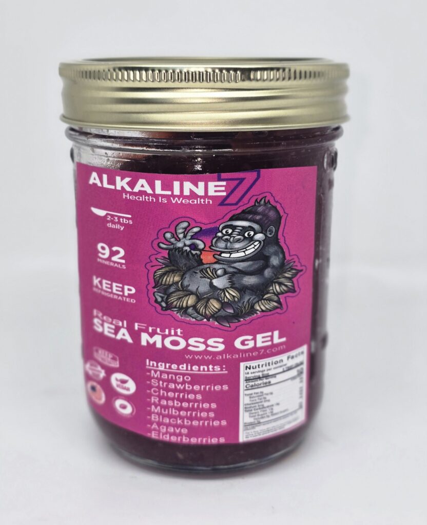 Limited Edition Elderberry & Mixed Berry Sea Moss Gel